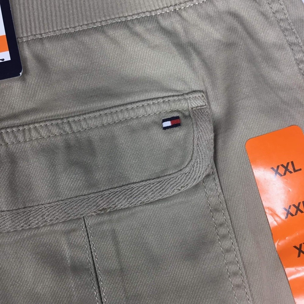 NWT Tommy Hilfiger Cobblestone XXL Women’s Chino Shorts Stretch Beige XXL - Picture 5 of 8